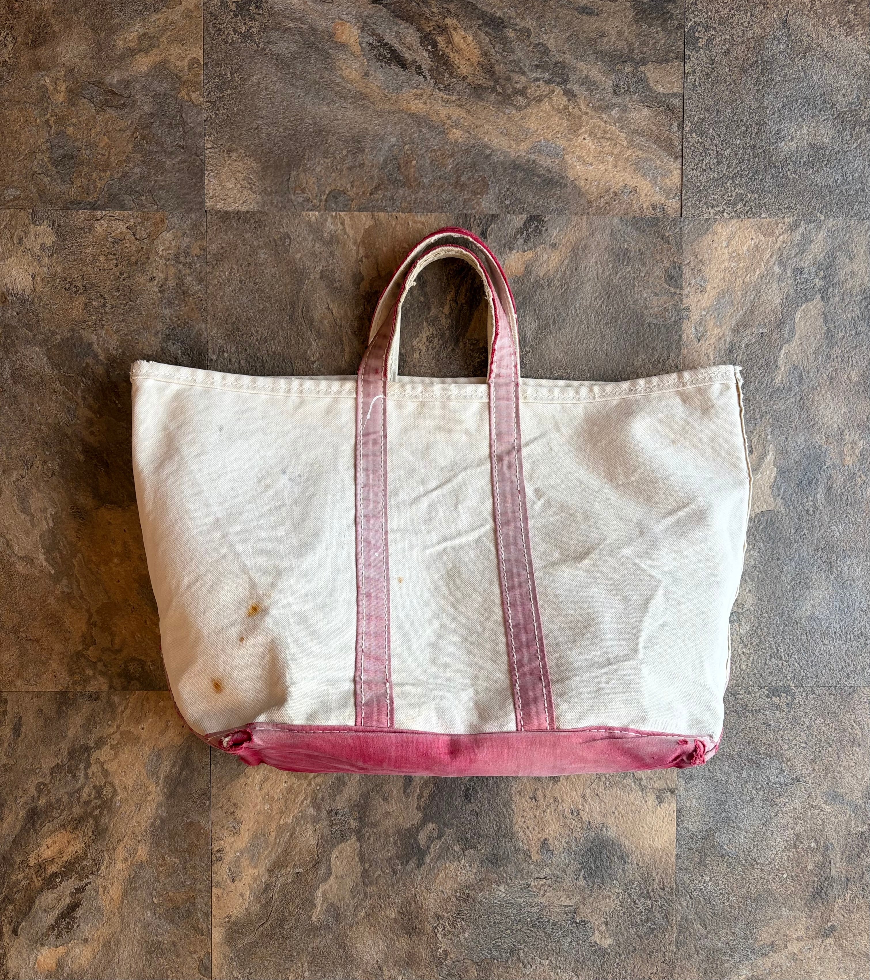激レア60’s LL Bean Tote 筆記体タグ 60s L.L.Bean エルエルビーン 筆記体タグ ヴィンテージトートバッグ