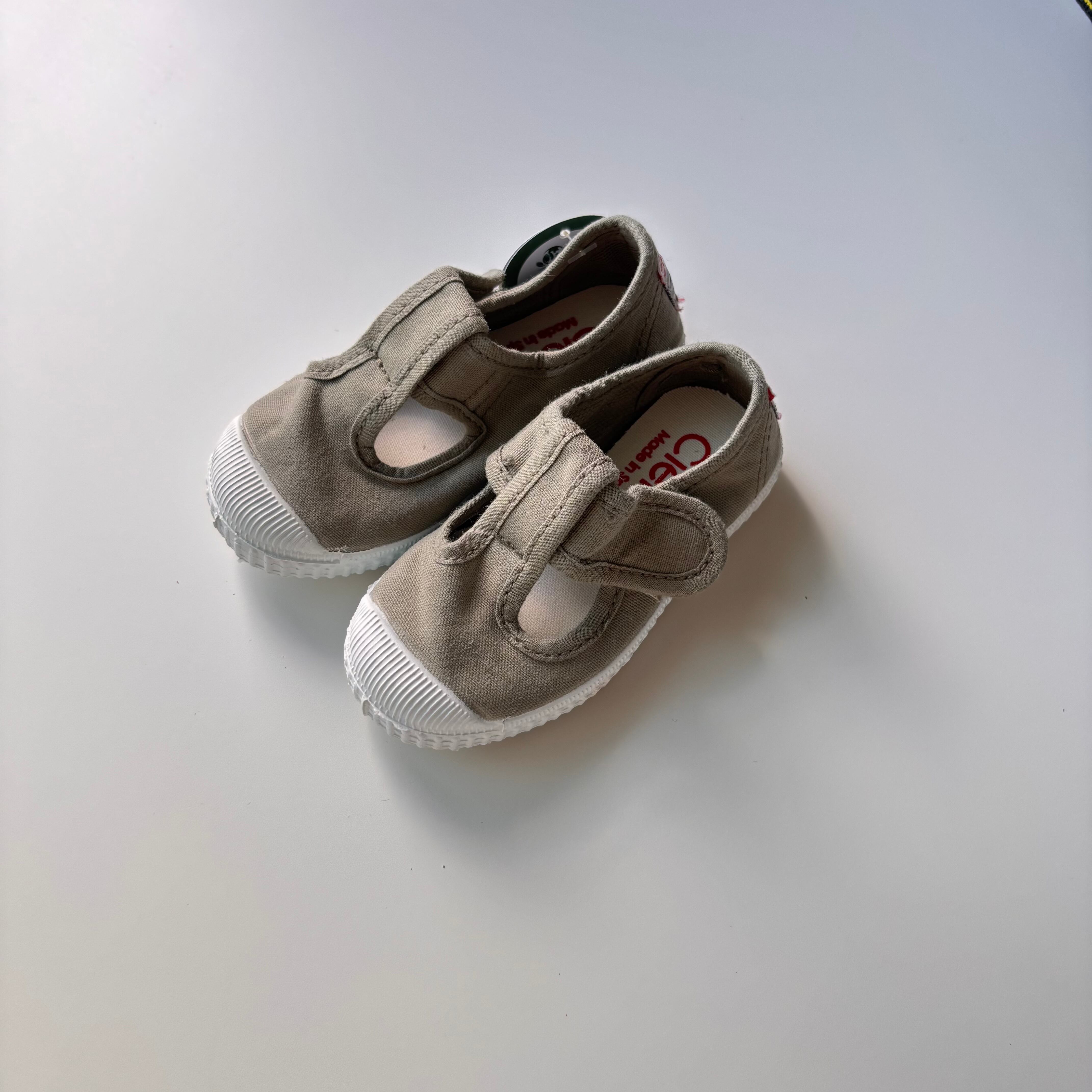 【即納】cienta / canvas Tstrap / cemento / No.34