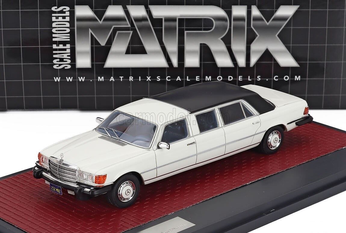 ミニカー 1/43 メルセデス ベンツ Sクラス 450SEL MATRIX SCALE MODELS