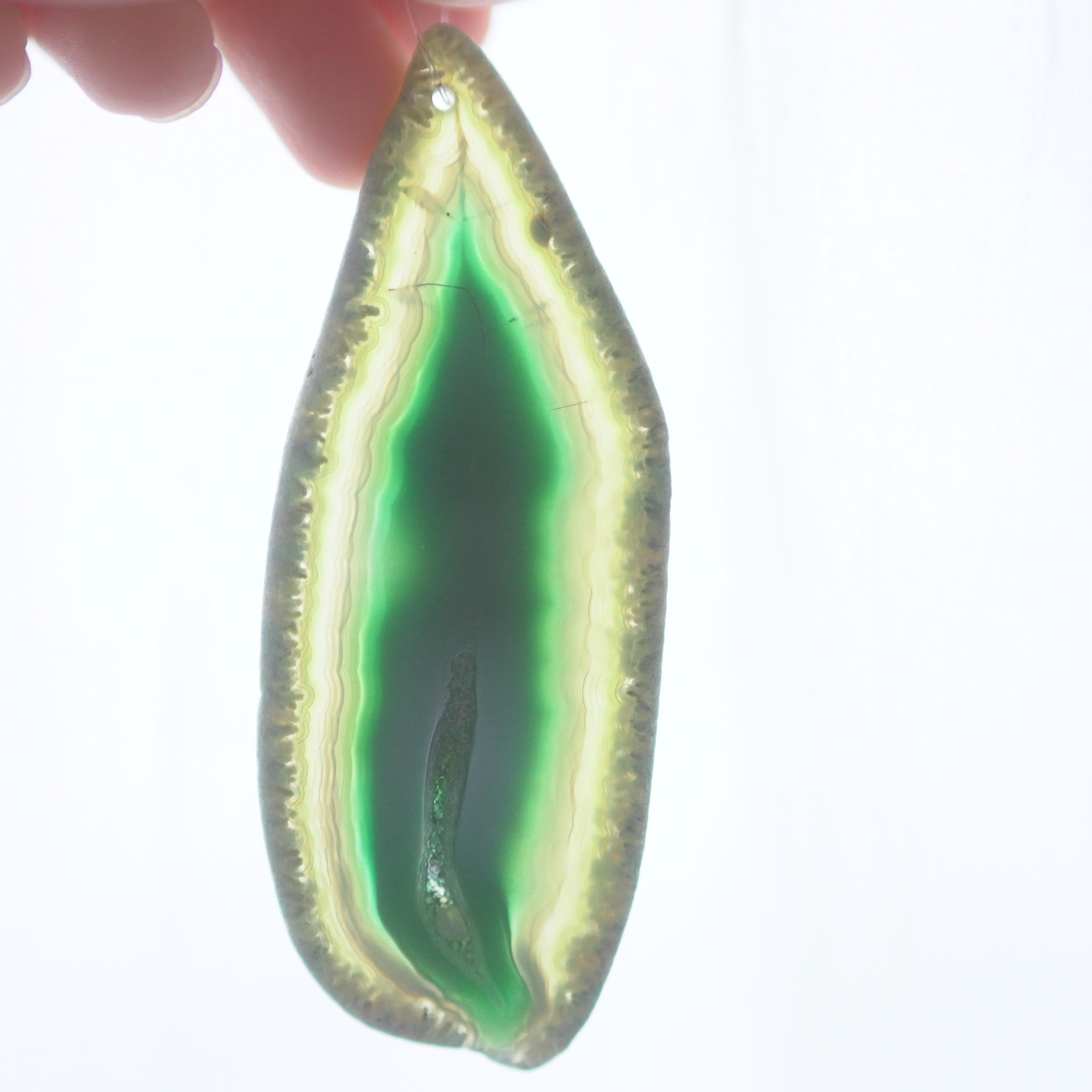 Spring Garden 03 - アゲートヒーリングチャイム / Agate Sun Catcher Wind Chime 491