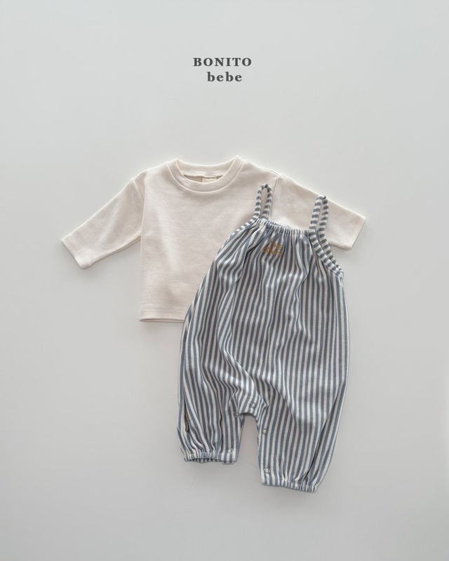 【予約】Striped Overall Suit