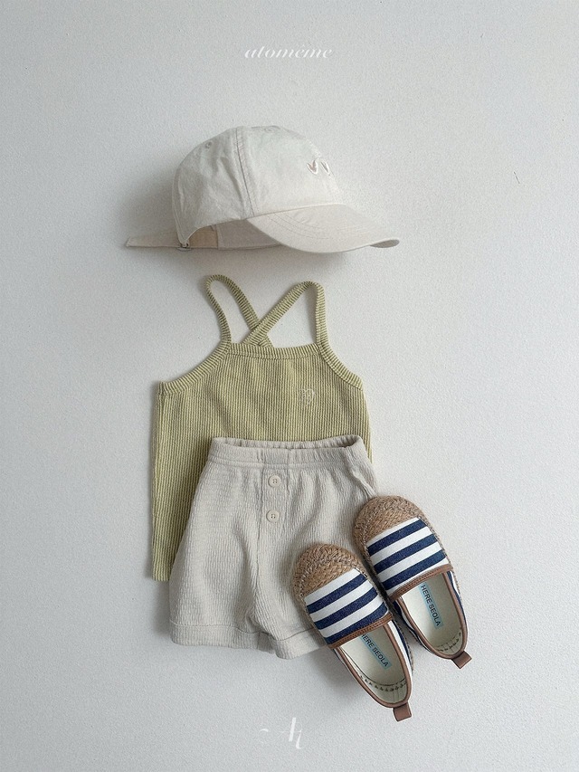 〘予約〙atomeme / Eddie Sleeveless T-shirt