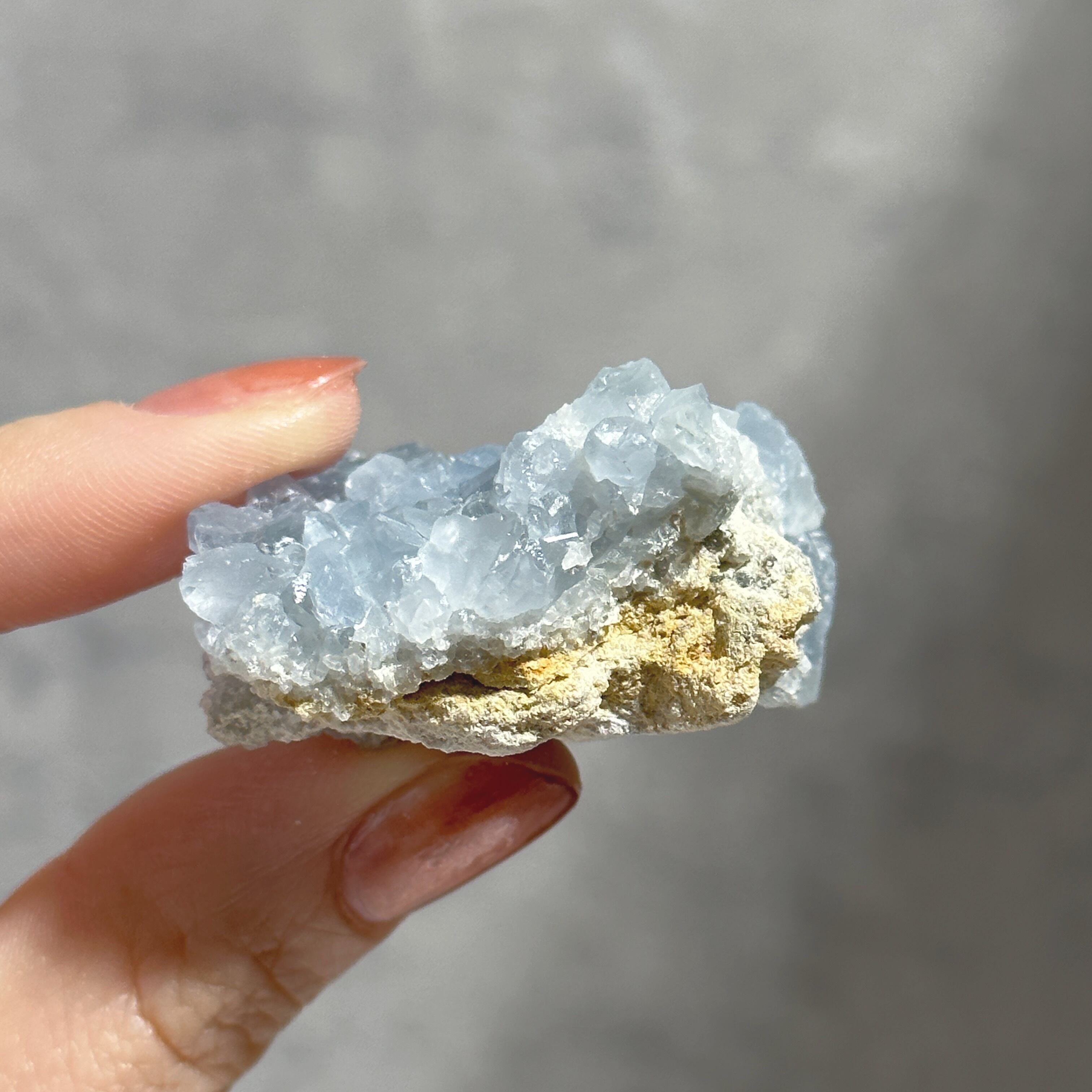 セレスタイト原石 セレスタイト 原石63◇ Celestite ◇天然石・鉱物・パワーストーン