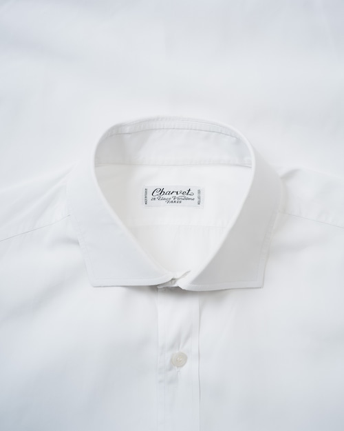 [2013] "Charvet Bespoke” Semi Wide Collar Cotton Shirt （Made in France, Place Vendôme）