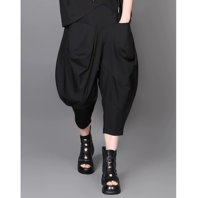 Cropped baggy pants C0040