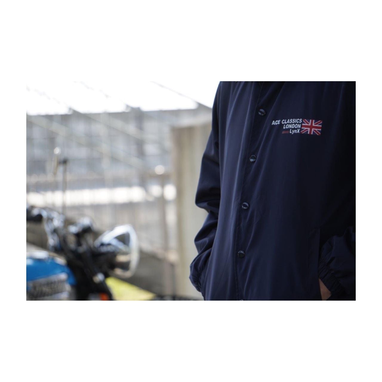 ACE CLASSICS LONDON meets Lynx / Collaboration Navy Nylon Coach