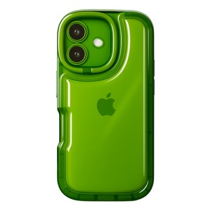 角がまぁるいスタンドケース（グリーン）