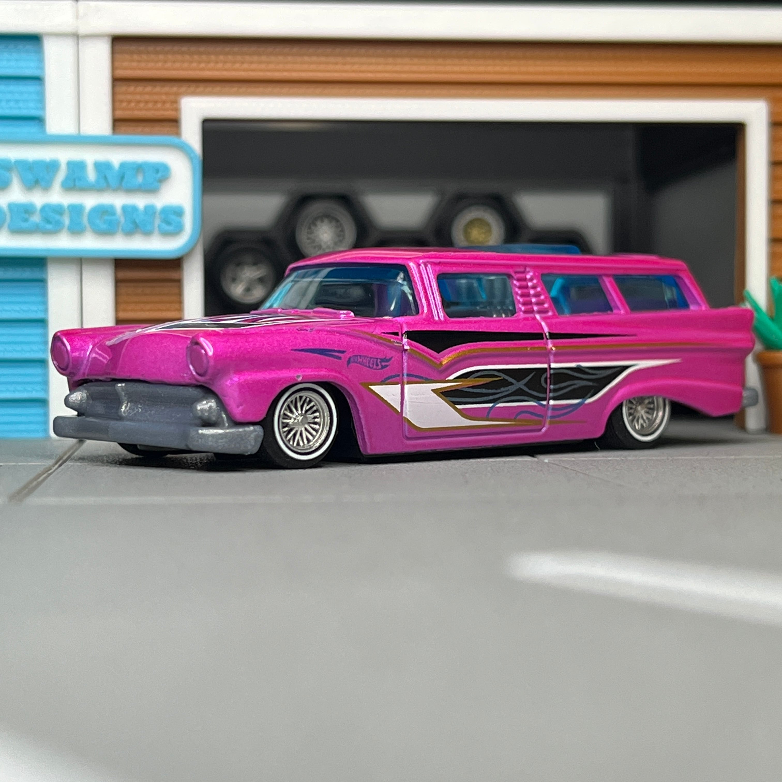 Lowrider-TF2】ローライダー用ワイヤーホイール 1/64ホイール ミニカー