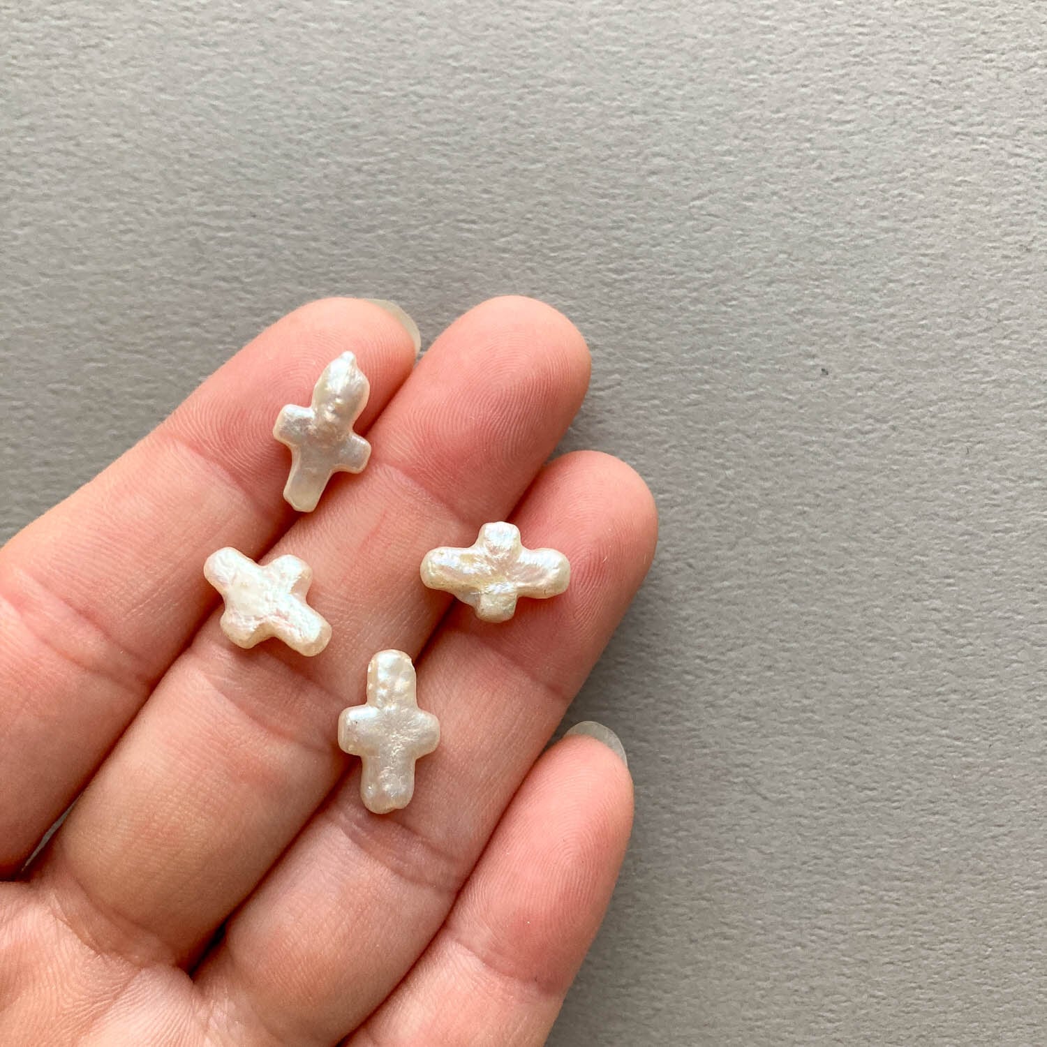 バロッククロス淡水パール | Dua-アクセサリーパーツショップ
