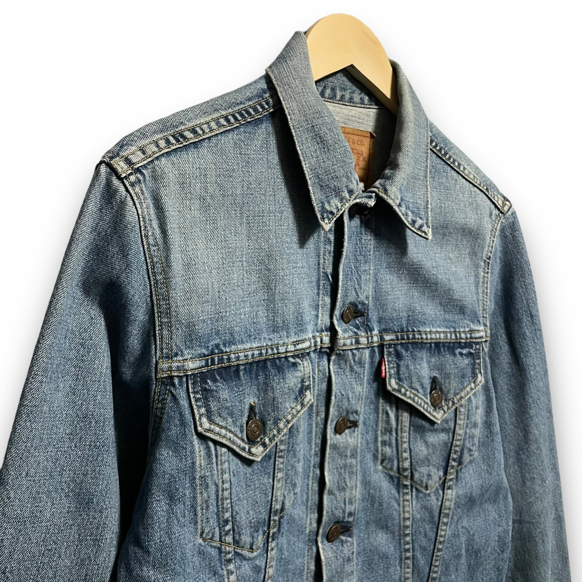 M】【90年代】LEVI'S リーバイス 71557 3rdタイプ デニムジャケット G