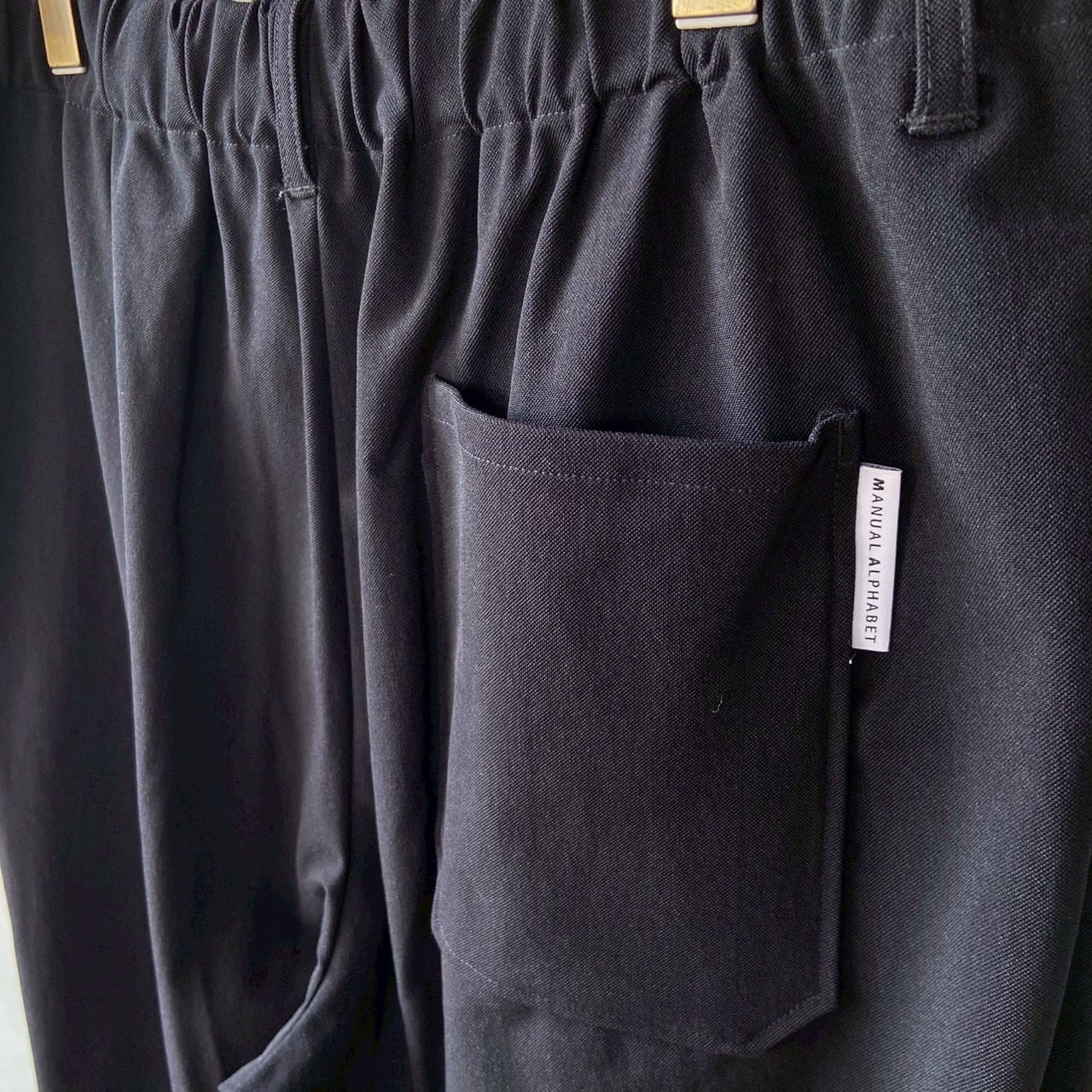 MANUAL ALPHABET マニュアルアルファベット JOURPANTS TAPERD 26SS