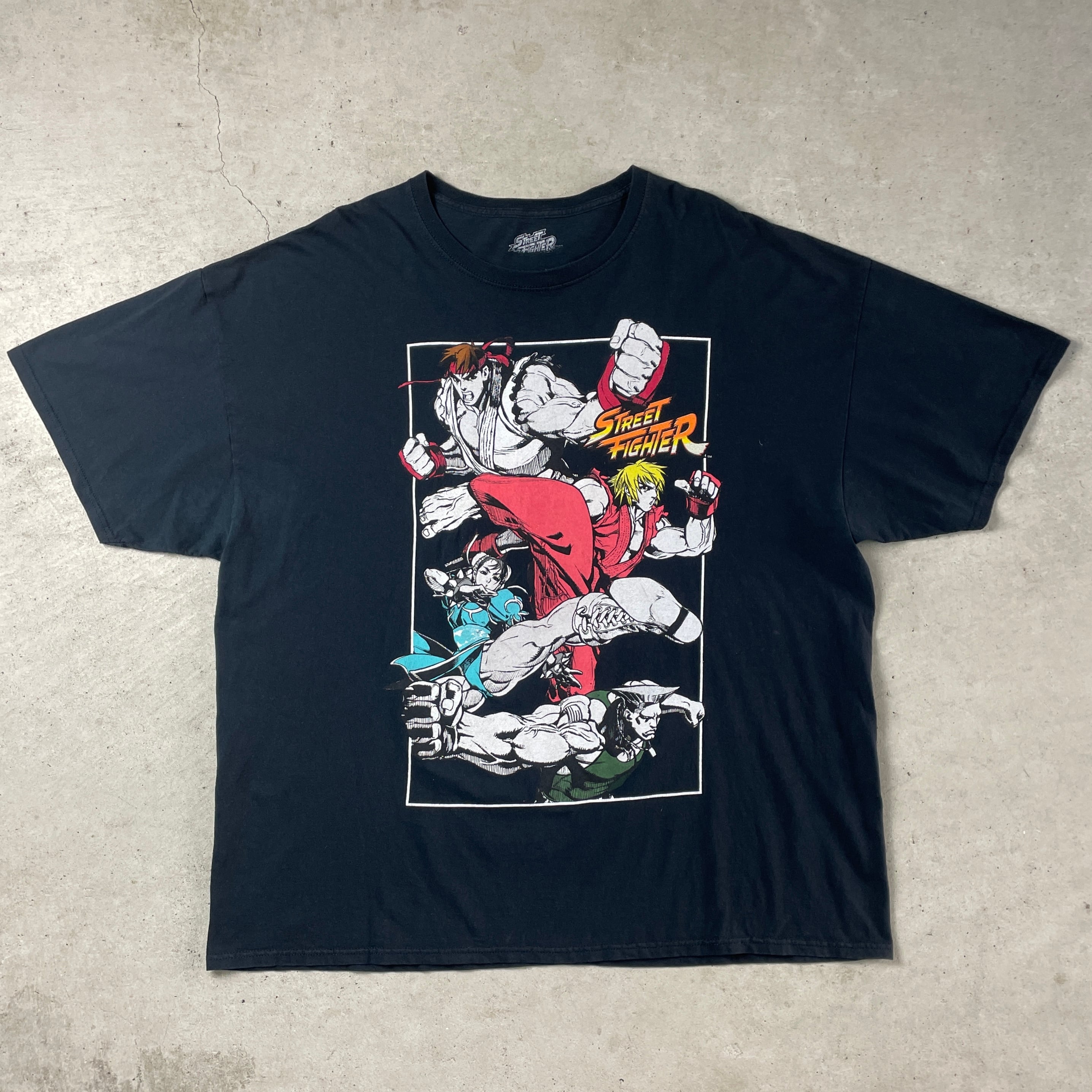 STREET FIGHTER ストリートファイター ゲーム キャラクタープリントT