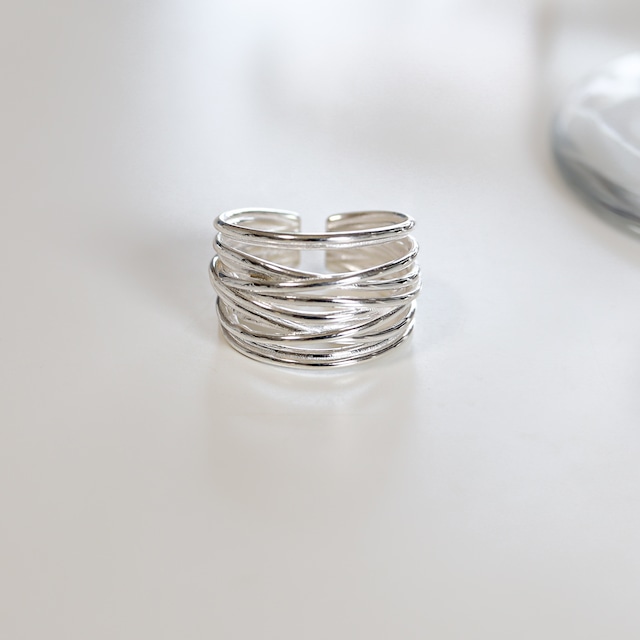6/27(金)21時新作発売* silver925 layered ring