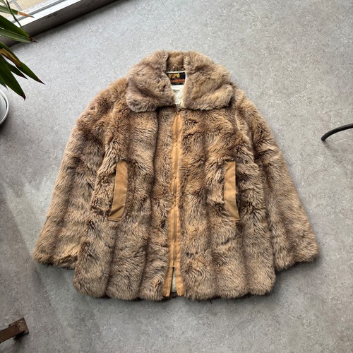 70~80s Hansa-Branta fur goose down jacket【仙台店】
