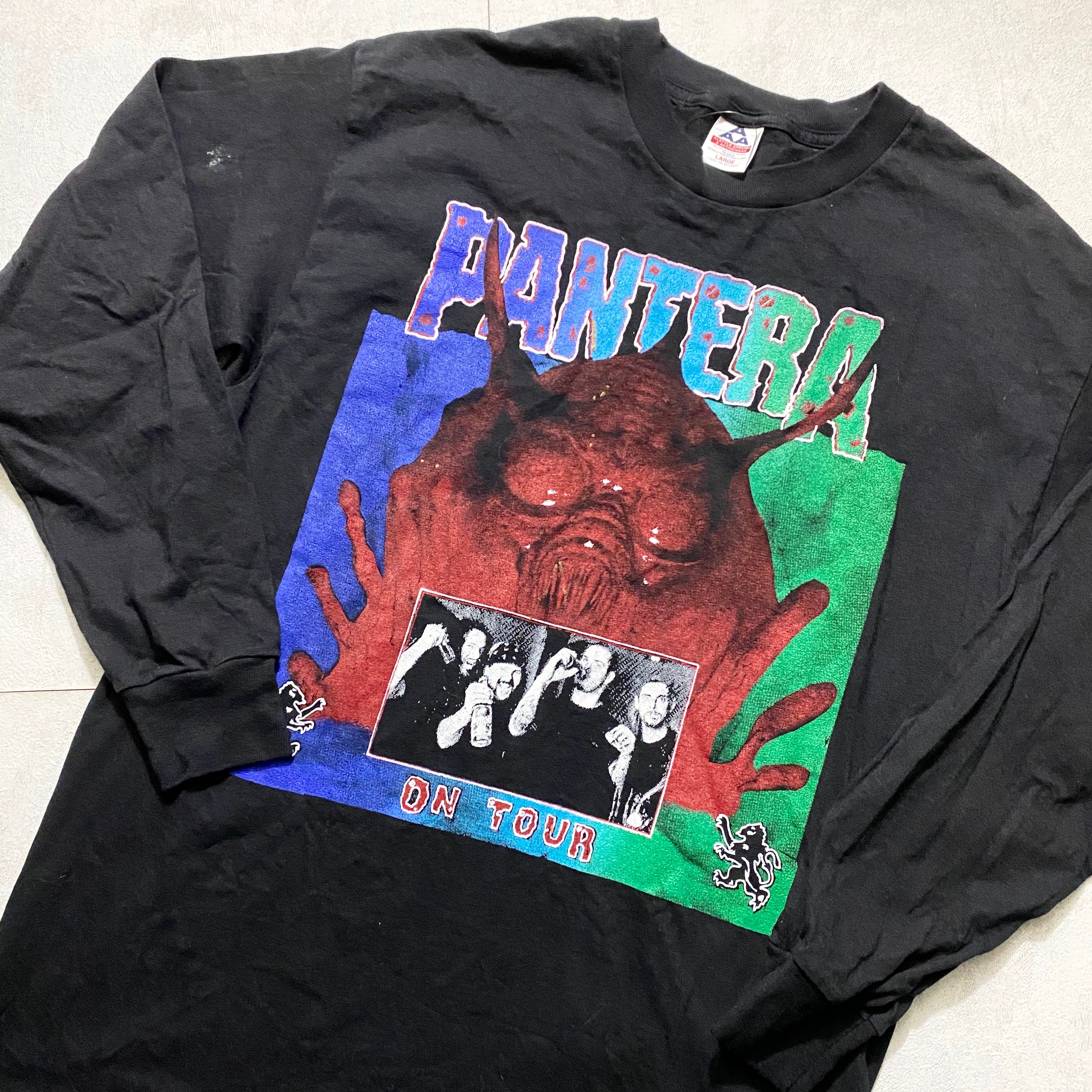 PANTERA ツアー　1994 ロングスリーブTシャツ PANTERA ツアー1994 ロングスリーブTシャツ