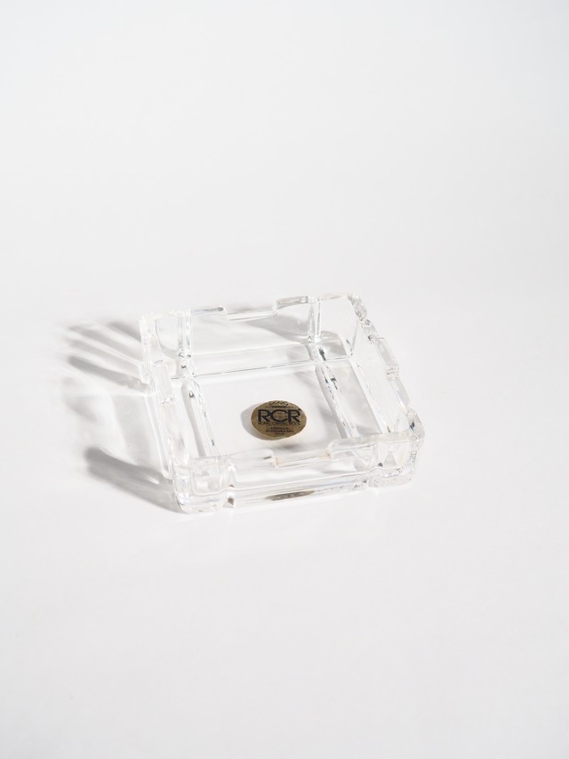 Italian glass ashtray