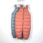 キッズ モコモコダウンサスペンダー