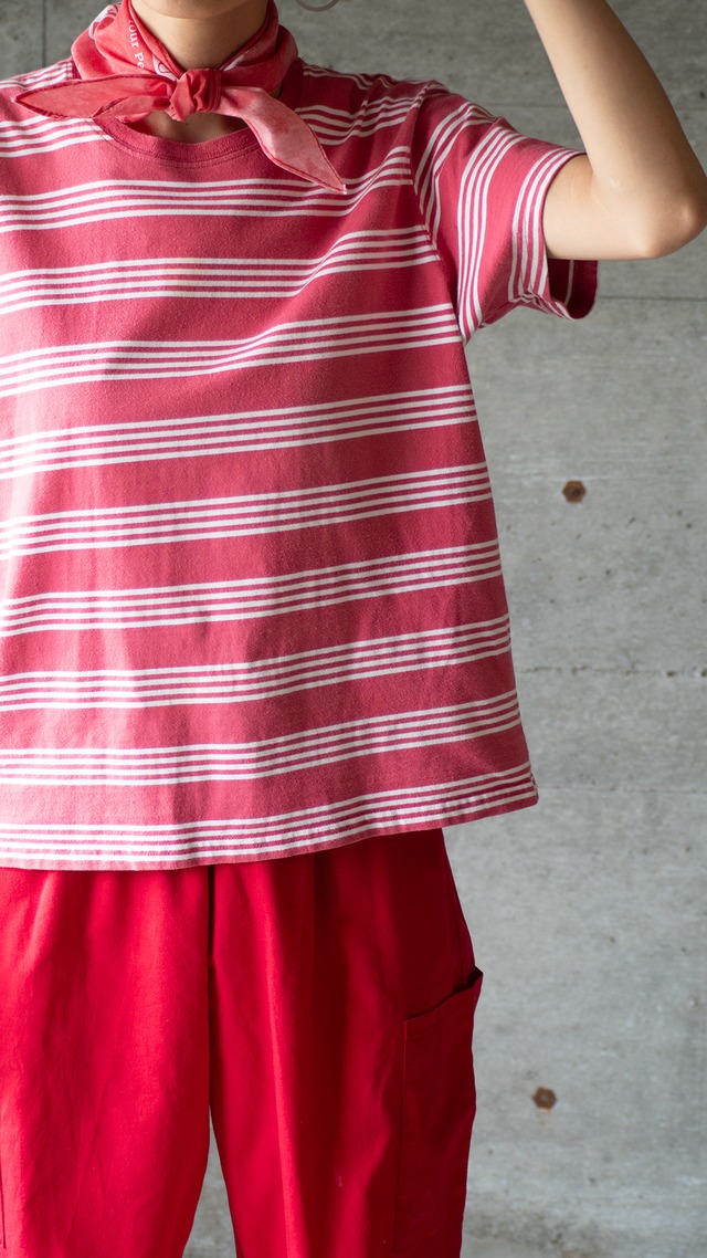 "L.L.BEAN" used Border t-shirt