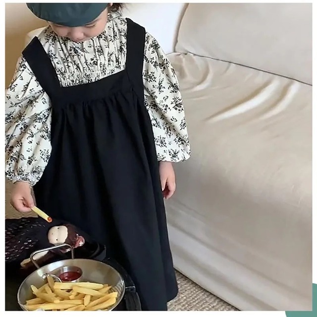 【取寄】simple black dress