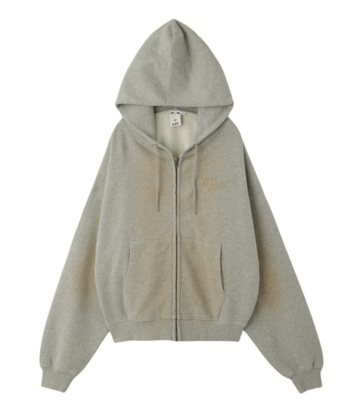 X-girl】SPRAY PRINT ZIP UP HOODIE フーディー パーカー 【エックス