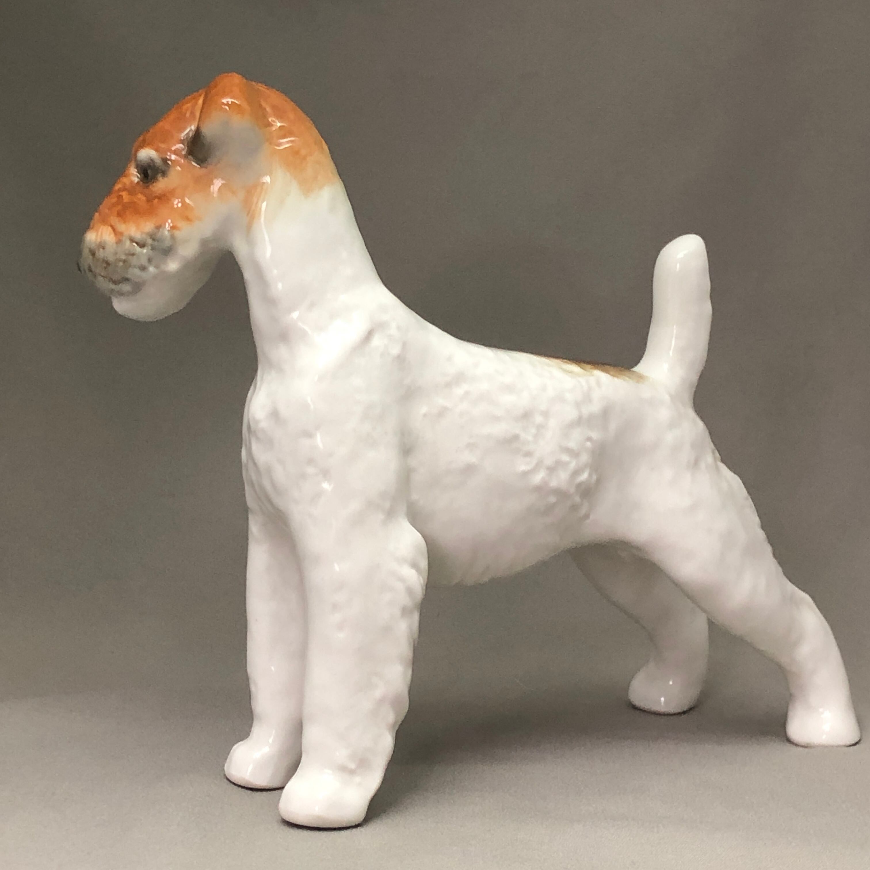 Lomonosov ロモノーソフ フォックステリア 犬 フィギュリン