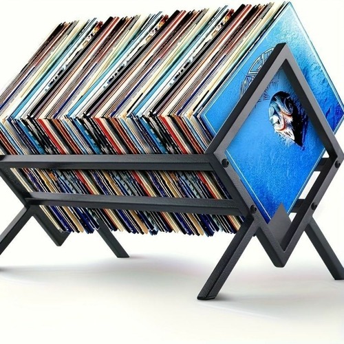 CD DVD レコード マガジン収納ラック 小型本棚 オフィス デスクトップ