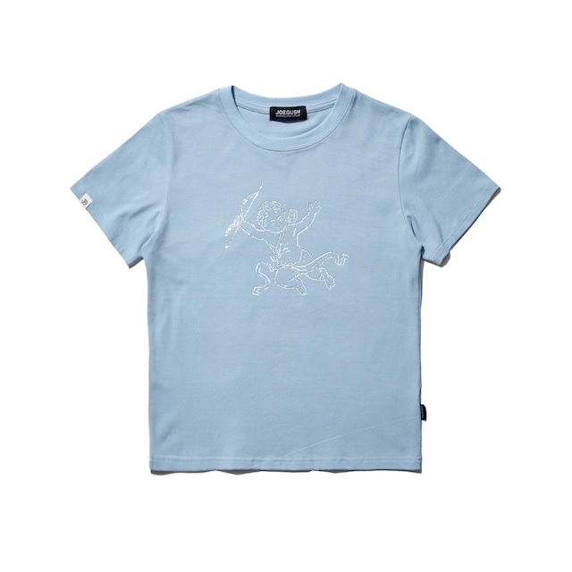 [ JOEGUSH ] GABRIEL RHINESTONE T-SHIRT (Cerulean) 正規品 韓国ブランド 韓国代行 韓国通販 韓国ファッション Tシャツ