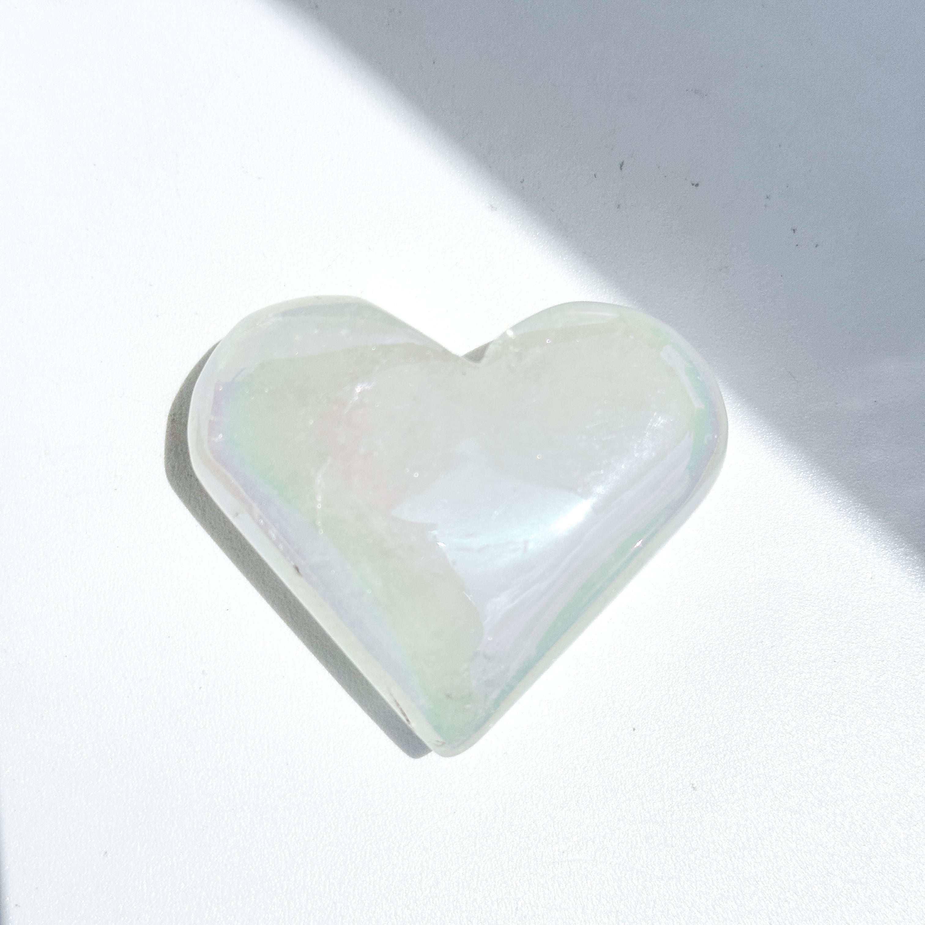 エンジェルオーラクォーツ ハート61♡ Angel Aura Quartz ♡天然石