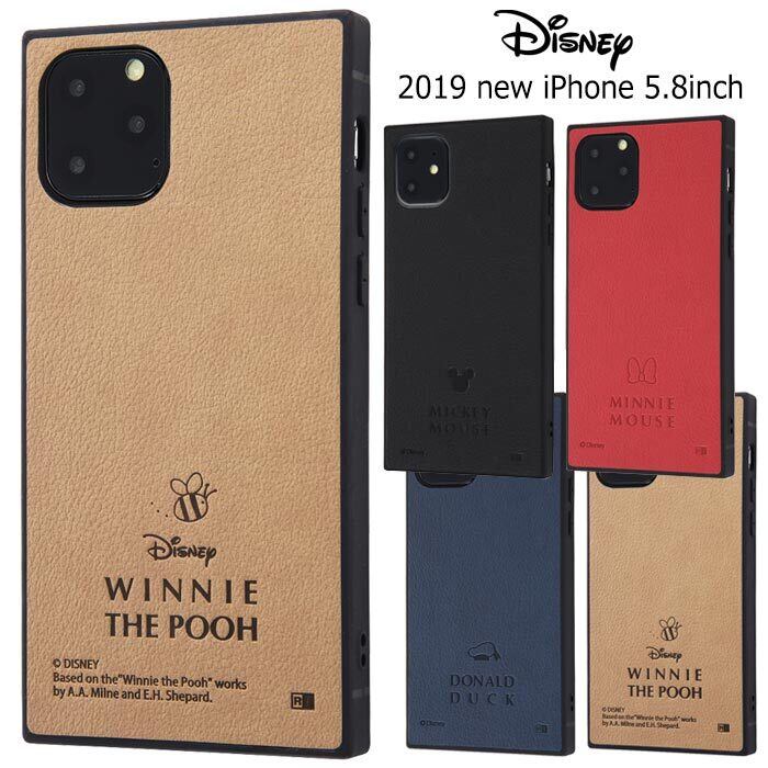 Iphone11pro ディズニー Puレザー スクエア ケース Iphoneケース Stars