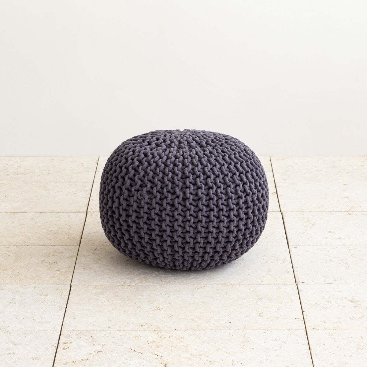 HAY/POUF(プフ) マスタード HAY pouf Soft Stripe Burgundy - The