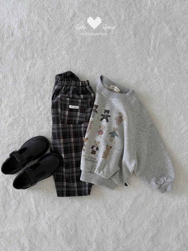 即納⌇Lala land / Fancy check pants