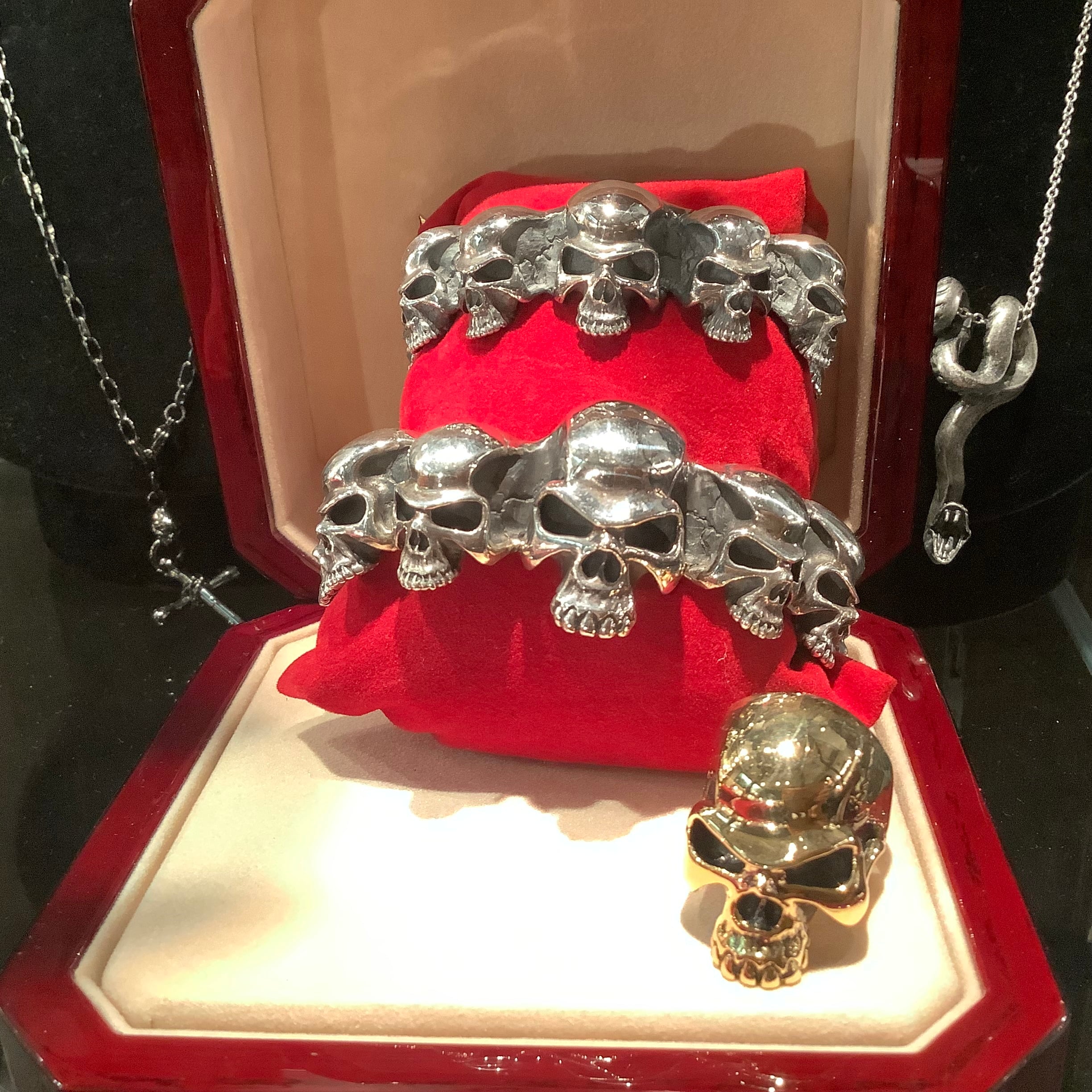 haraKIRI ハラキリ 髑髏バングル（小） SilverJewelry