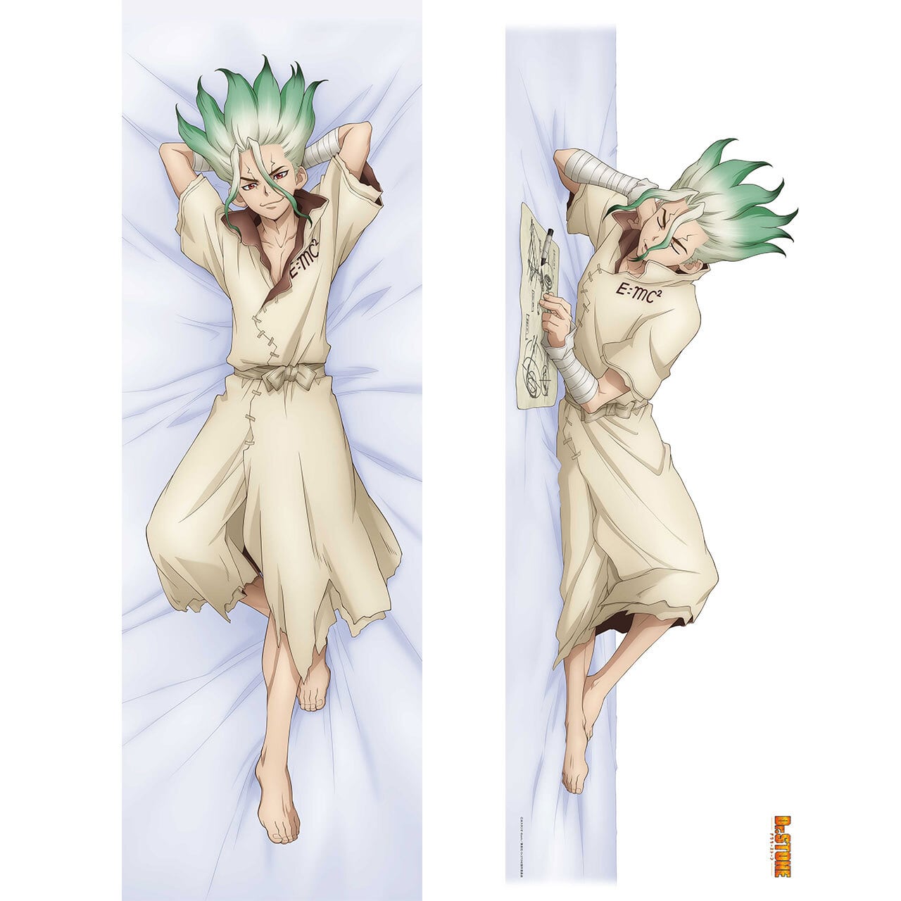 【4571576730968予】Dr.STONE 【描き下ろし】プレミアム抱き枕カバー 石神千空