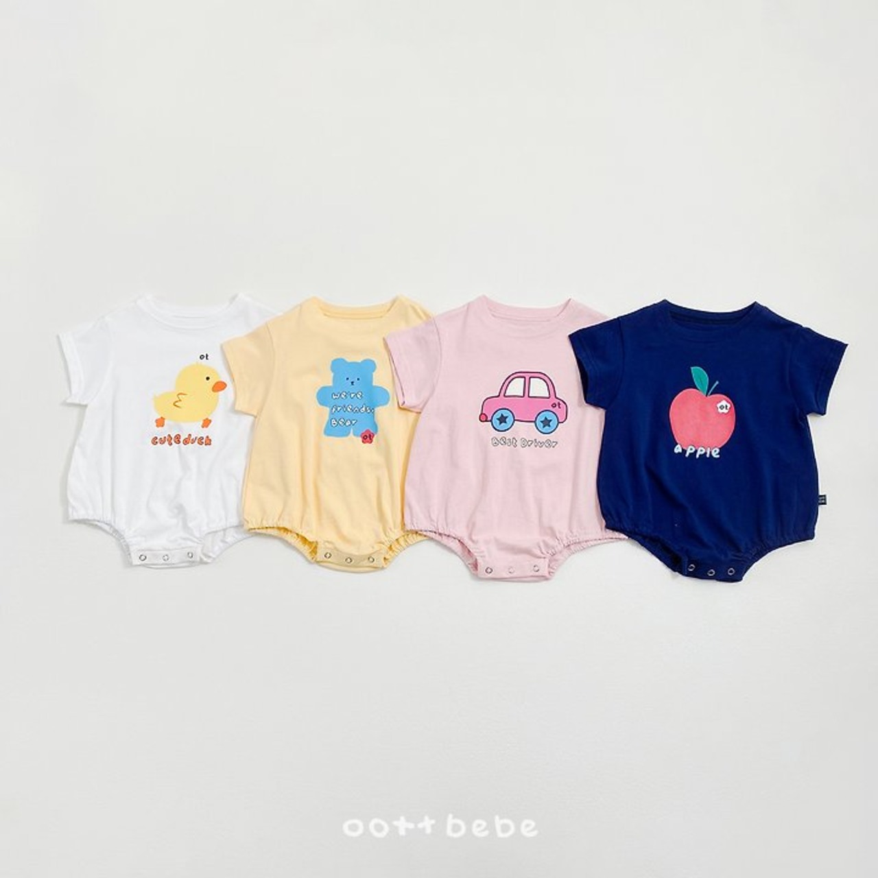 [oottbebe] Popping Bodysuit / [오뜨베베] 팝핑슈트