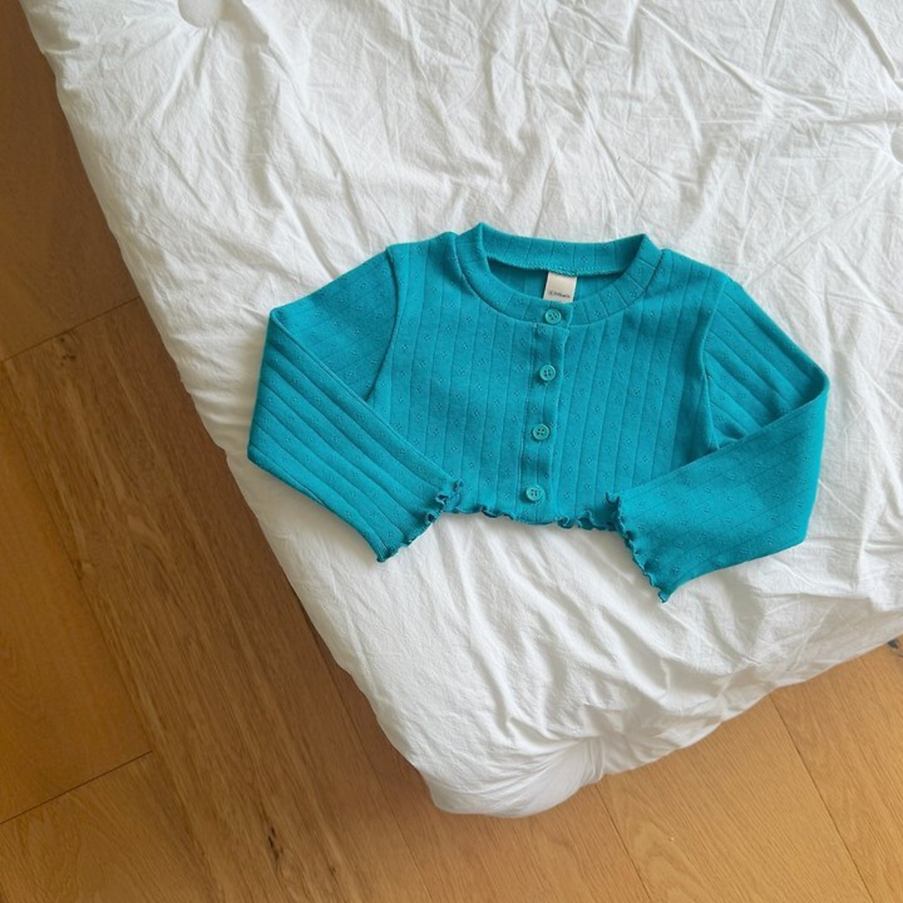 韓国子供服 / ninibello / Melville Eyelet Cardigan / カーディガン *XS~XXL*
