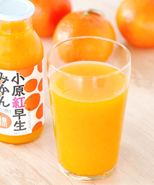 香川県【讃岐罐詰株式会社】『小原紅早生みかんジュース 180g 希少糖含有』