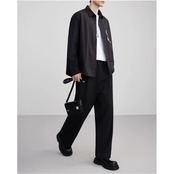 パッチポケット 長袖ボタンダウンシャツ af0352