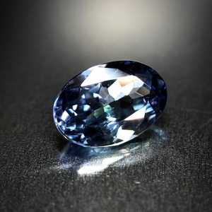 混ざり合う妖艶な蒼と翠 0.6ct UP 天然 マルチカラー タンザナイト