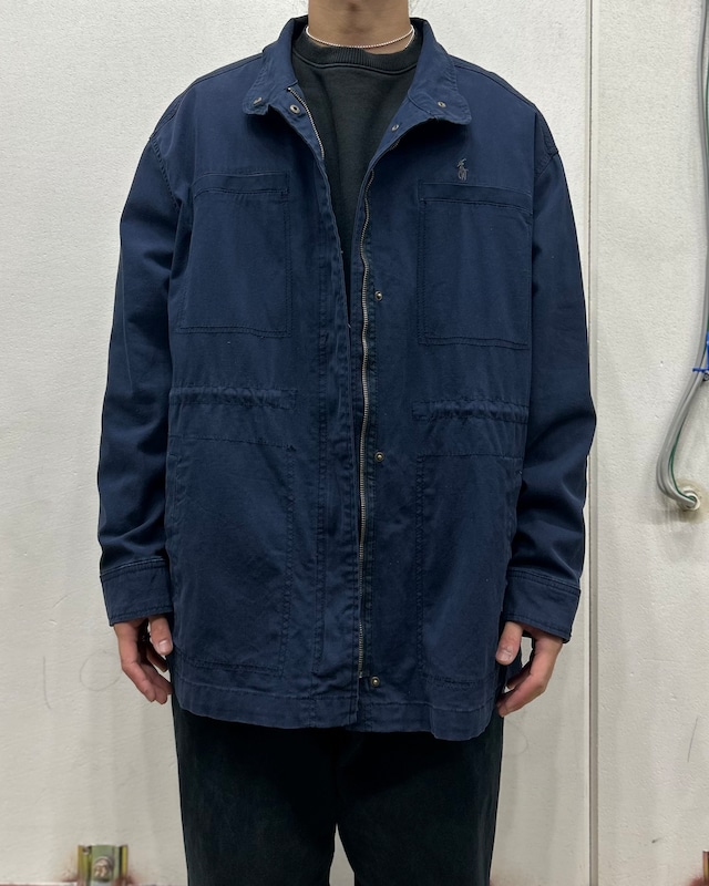 90's Polo by Ralph Lauren Cotton Jacket ''Combat Type''【下北沢店】