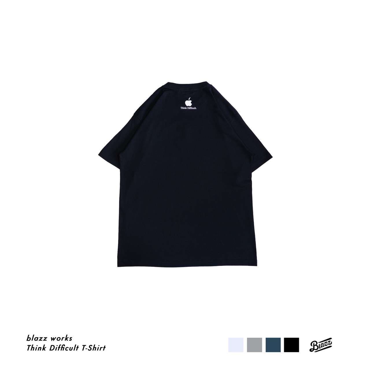 Think Difficult T-Shirt [BLACK]
