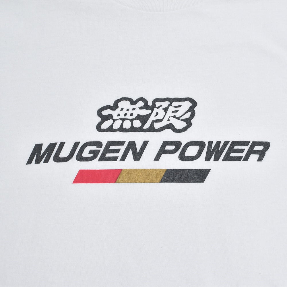 90s～ MUGEN POWER 無限 HONDA 企業ロゴ プリント モータースポーツ T