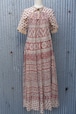 Vintage Indian cotton dress/ヴィンテージ インド綿 ドレス