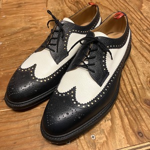 ②BLACK FLEECE WINGTIP LEATHER SHOES