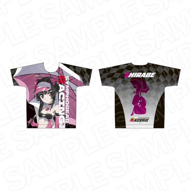 戦姫絶唱シンフォギアXV フルグラフィックTシャツ 月読 調 SYMPHOGEAR RACING ver.