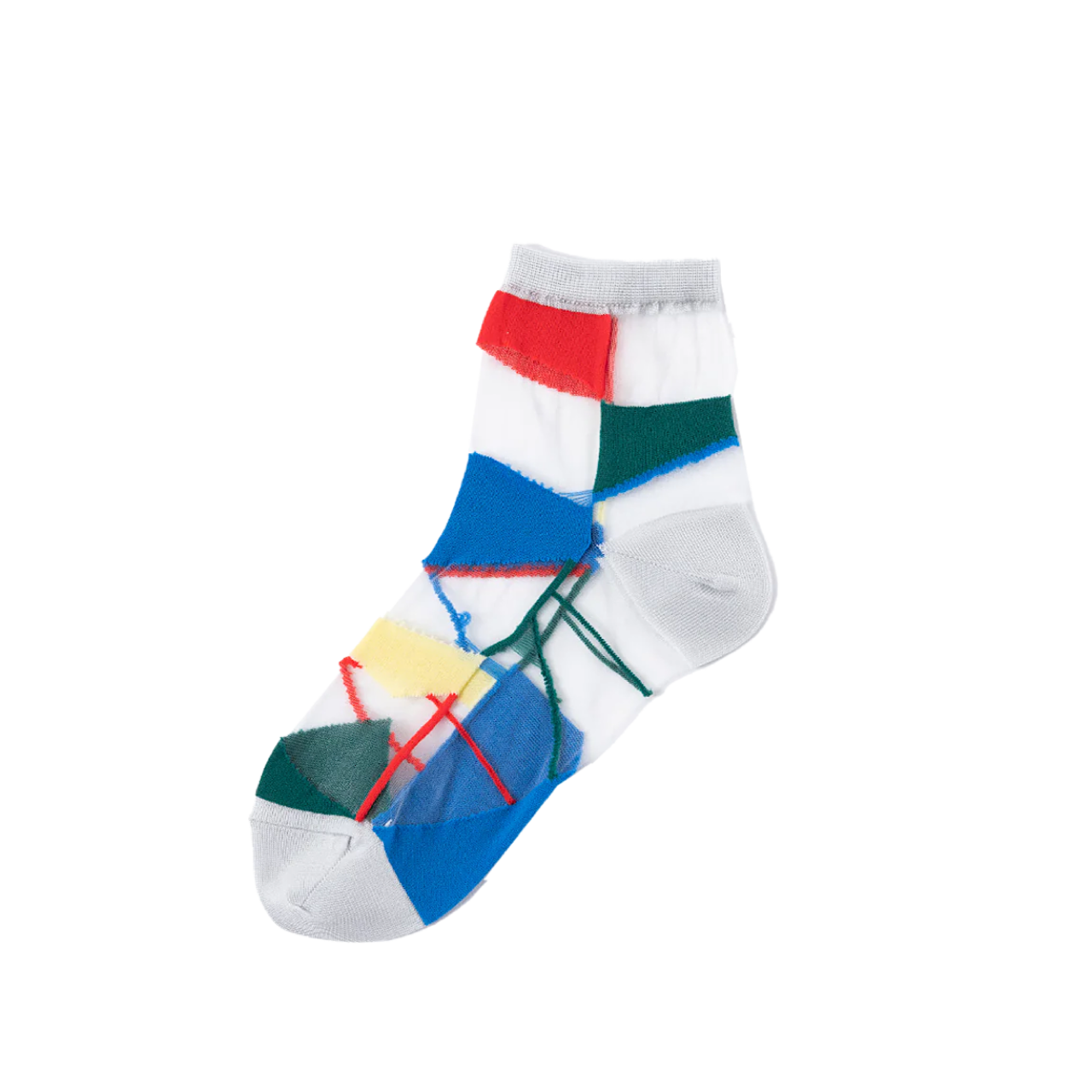 TRICOTÉ / line patch socks TR01SO004