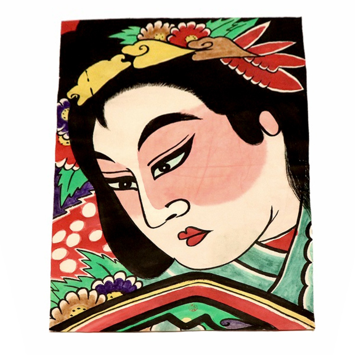 津軽凧絵・ねぷた・ねぶた・No.200118-075・梱包サイズ60 | リサイクル  