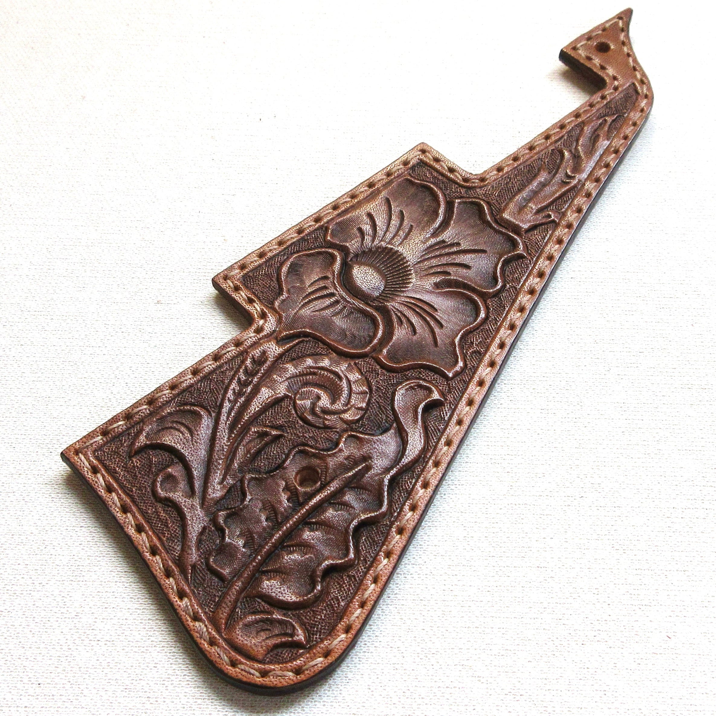 アンティーク☆スタイナーのレプリカ 本革製ピックガード（レスポール）pg11-lp | wizardleather