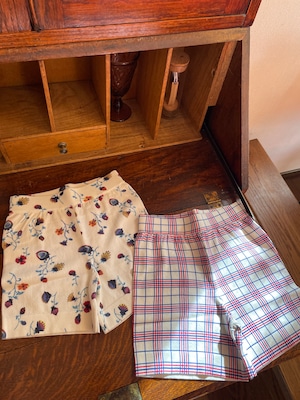 FUB / Check Printed Shorts