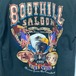 90s BOOT HILL SALOON BIKE WEEK 1994 ポケット T-Shirt ヴィンテージ ハーレー ブラック Lサイズ 黒 バイカー  ポケT 半袖 古着