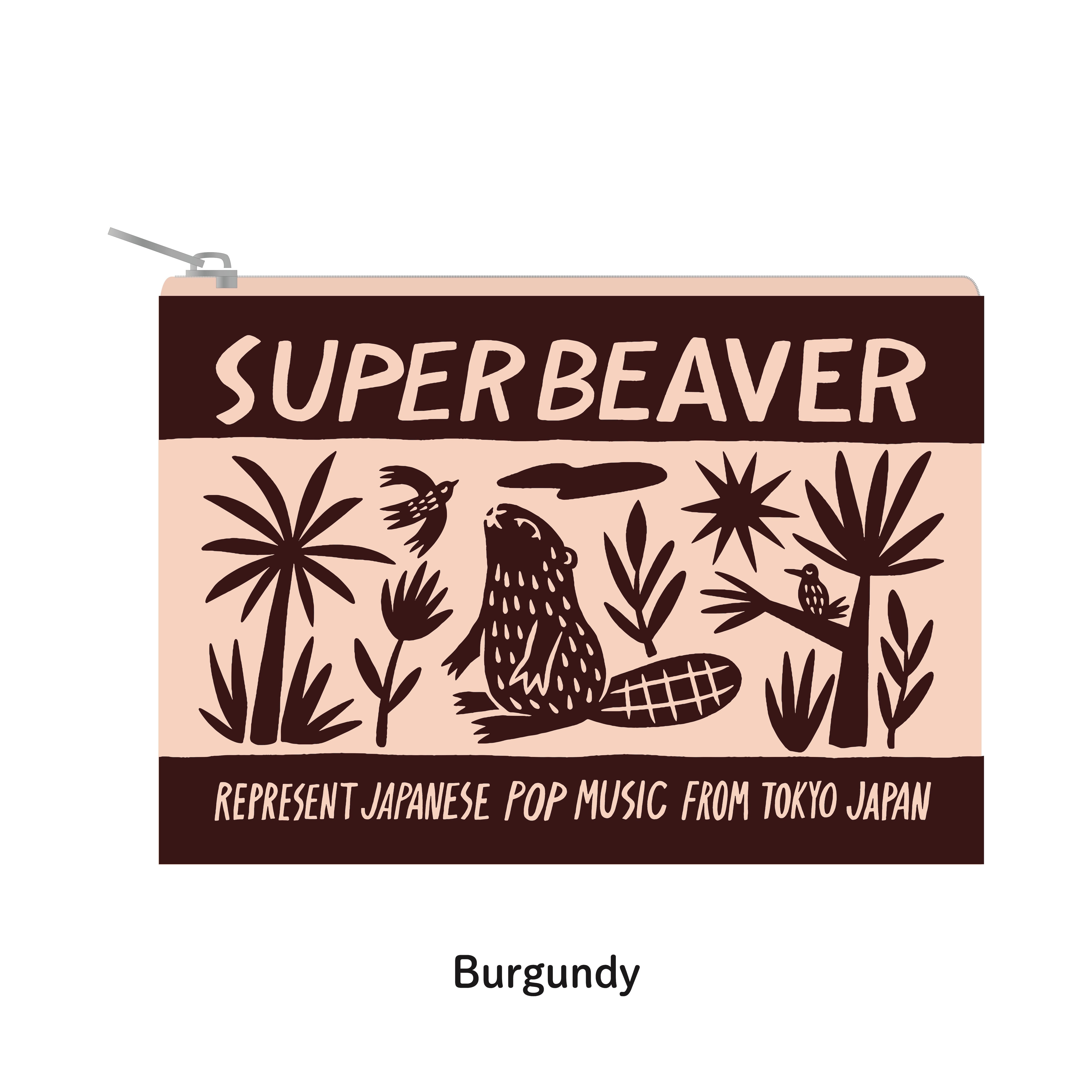 フラットポーチ | SUPER BEAVER OFFICIAL WEBSTORE
